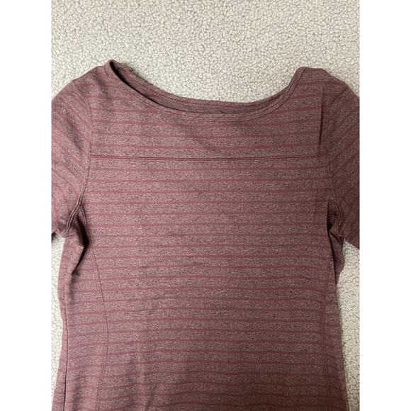 Carve design Stretch‎ Knit Dress Long Sleeve Women Size Sm small maroon purple - Picture 2 of 7